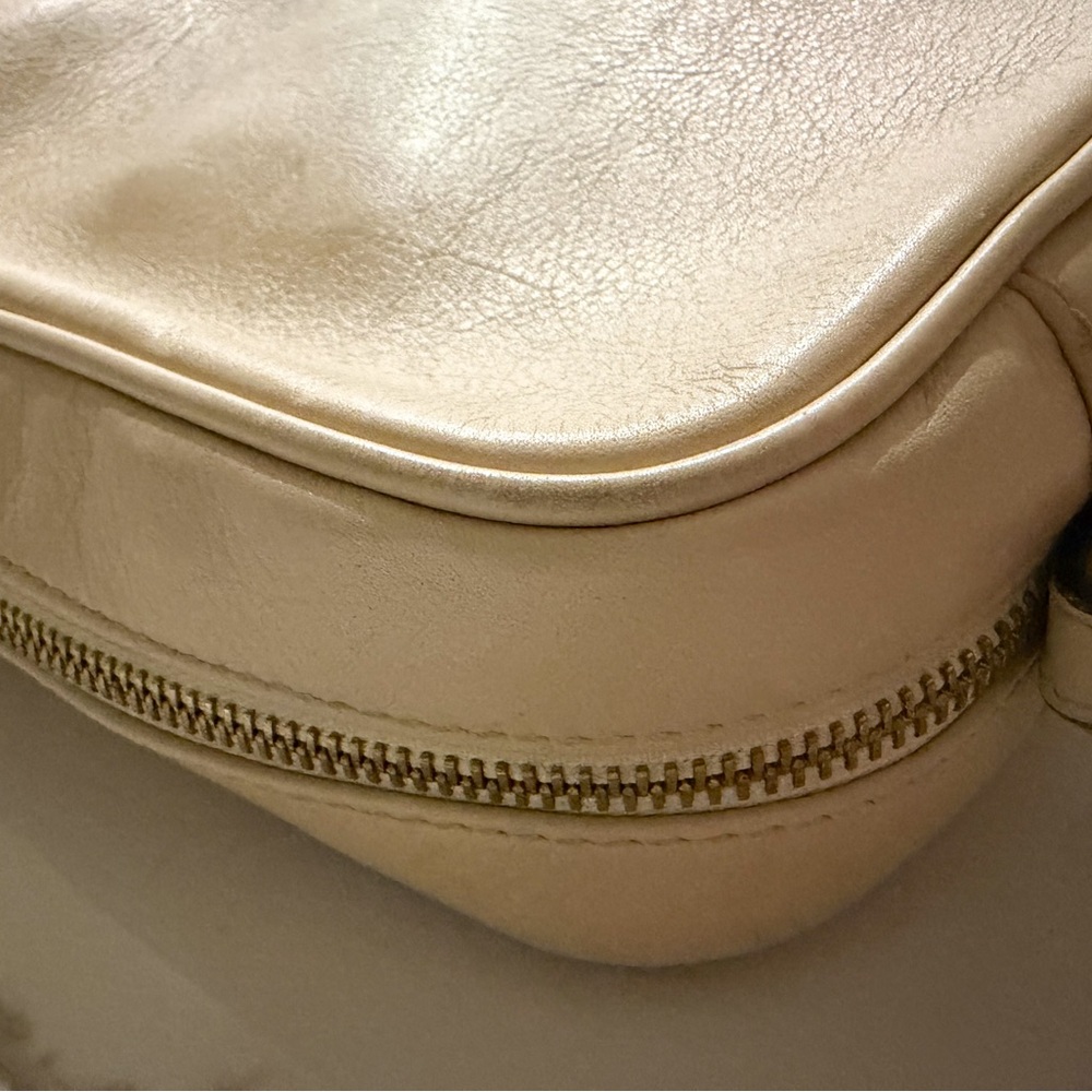 Valentino Cream Leather Crossbody Bag - Picture 4 of 5